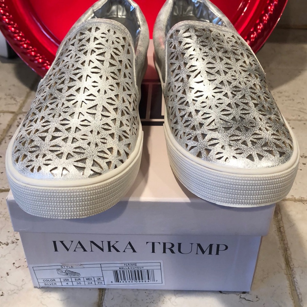 Ivanka Trump US size 4 slip-on dress sneakers